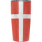 Denmark Flag Distressed Yeti 20oz Tumbler Skin
